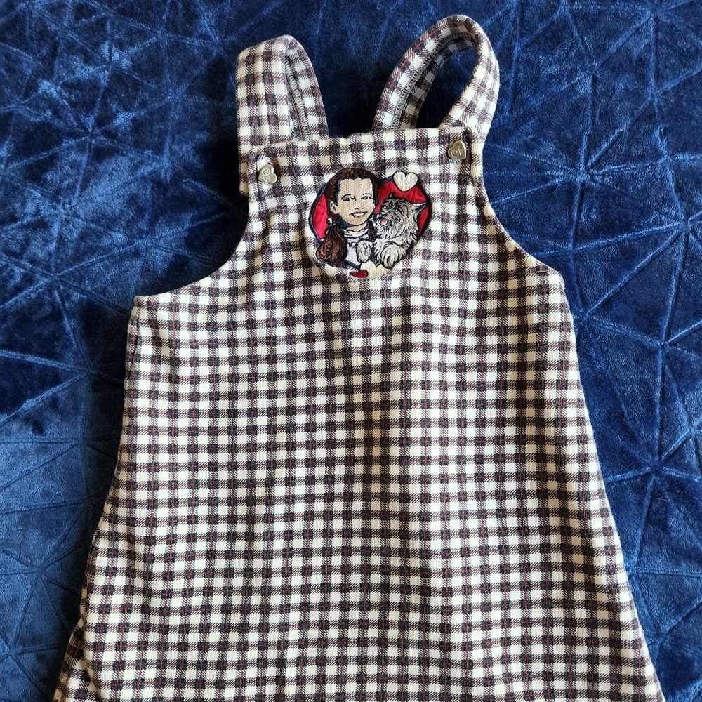 WB Wizard of Oz Dorothy Jumper dress small 5/6
